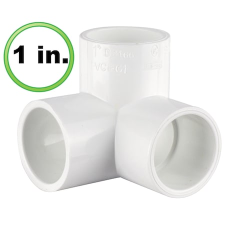 Circo Innovations 1 in. 3 Way L PVC Pipe Fitting - Utility Grade 33-U